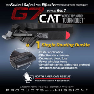 North American Rescue Combat Application Tourniquet (C-A-T or CAT) was awarded one of the top 10 greatest inventions by the us army