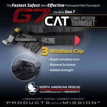 Load image into Gallery viewer, North American Rescue Combat Application Tourniquet (C-A-T or CAT) is proven to be 100 percent effective on arms and legs